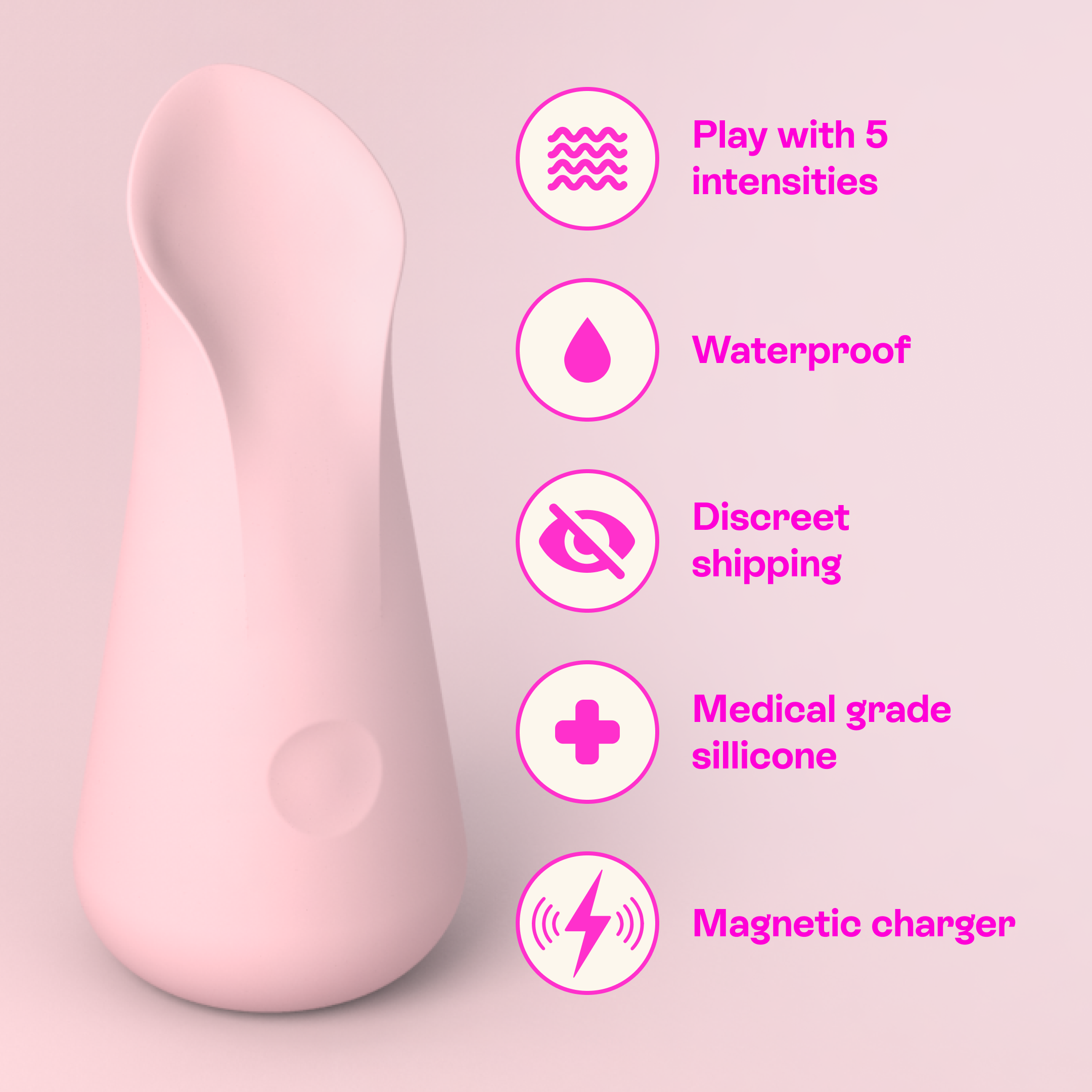 Uno Vibrator — détail du design