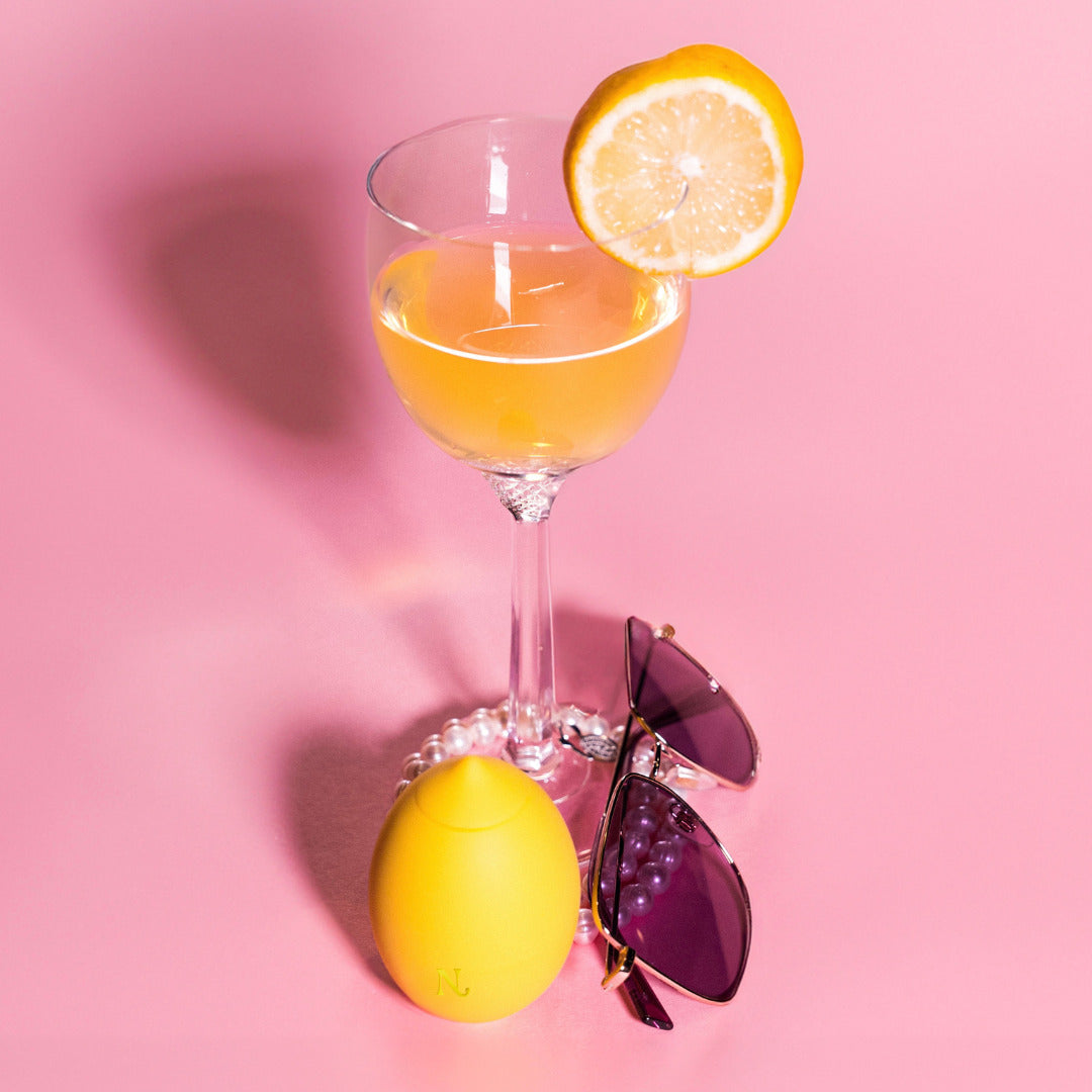 Vibromasseur clitoridien citron — chargement